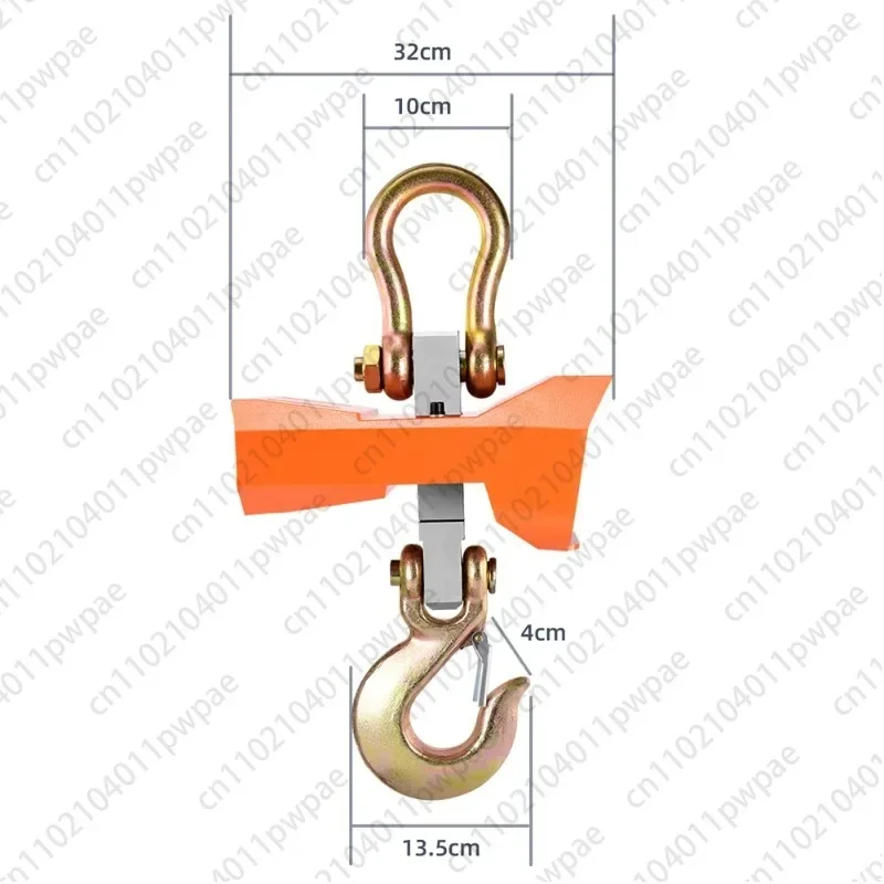 Mini Digital Crane Scale 1Ton Portable Crane Scale with Rotatable Hook Ring Industrial Electronic