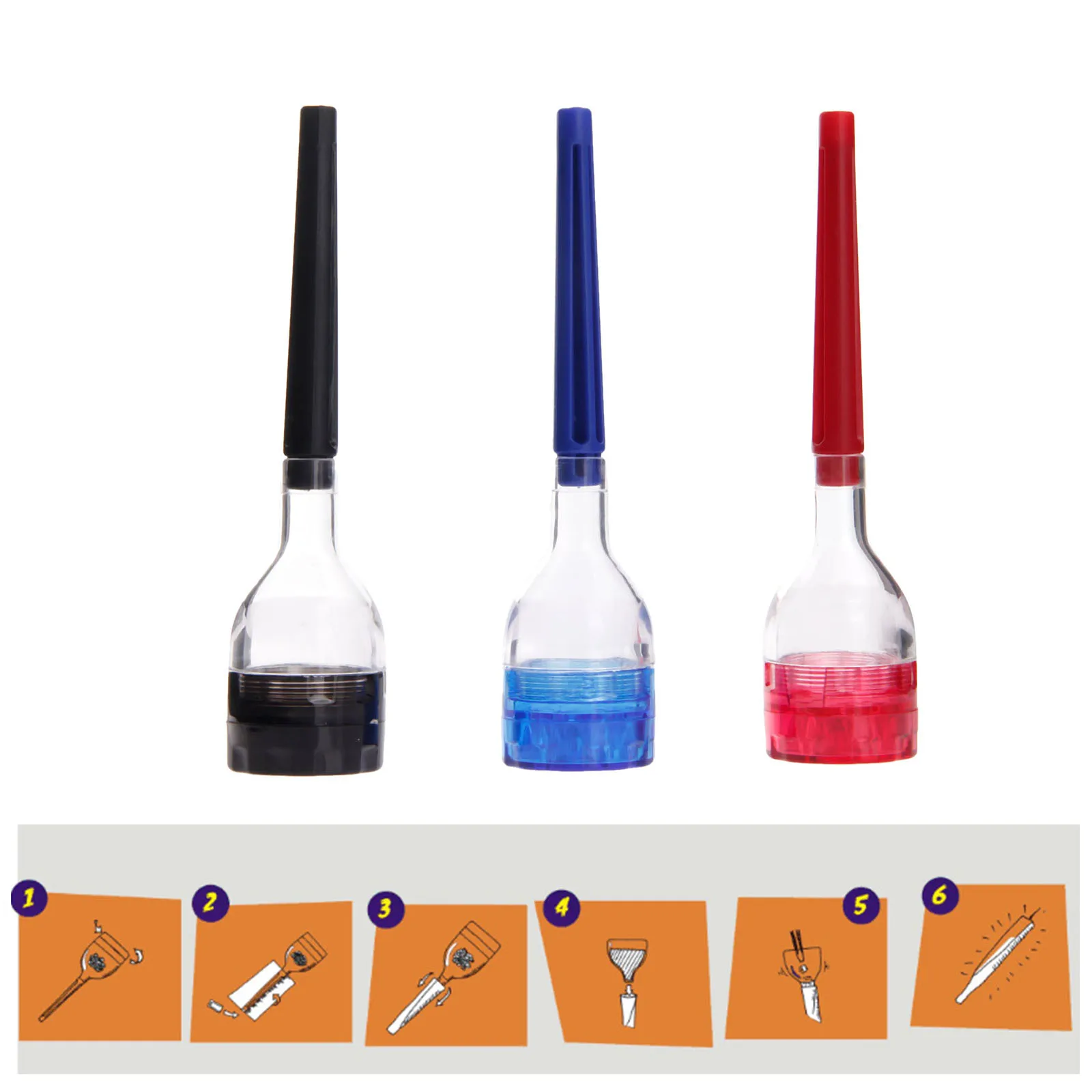 

1 шт. пластиковая травяная мельница, 24 зубца, конусный ролик, диаметр 3 см, наполнитель табачной машины, воронка, инструмент 13,5 см, искусственная дымка, EDC