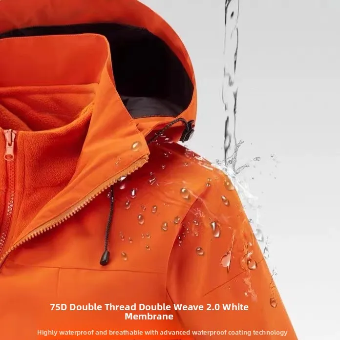 

Высококачественная мужская футболка в одном в пуху Jaet Outdoor Hard Core aphene с технологией теплоотделения Тройная подставка подходит для Faio...