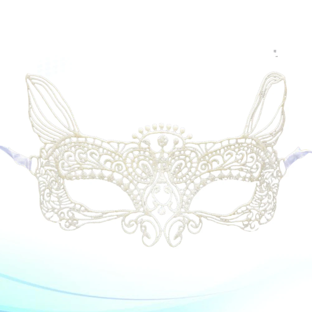 

Mask Half Face Halloween Party Supplies Masquerade Ball Lace Carnival Masks Sexy Elegant One Size Fits Most for Prom