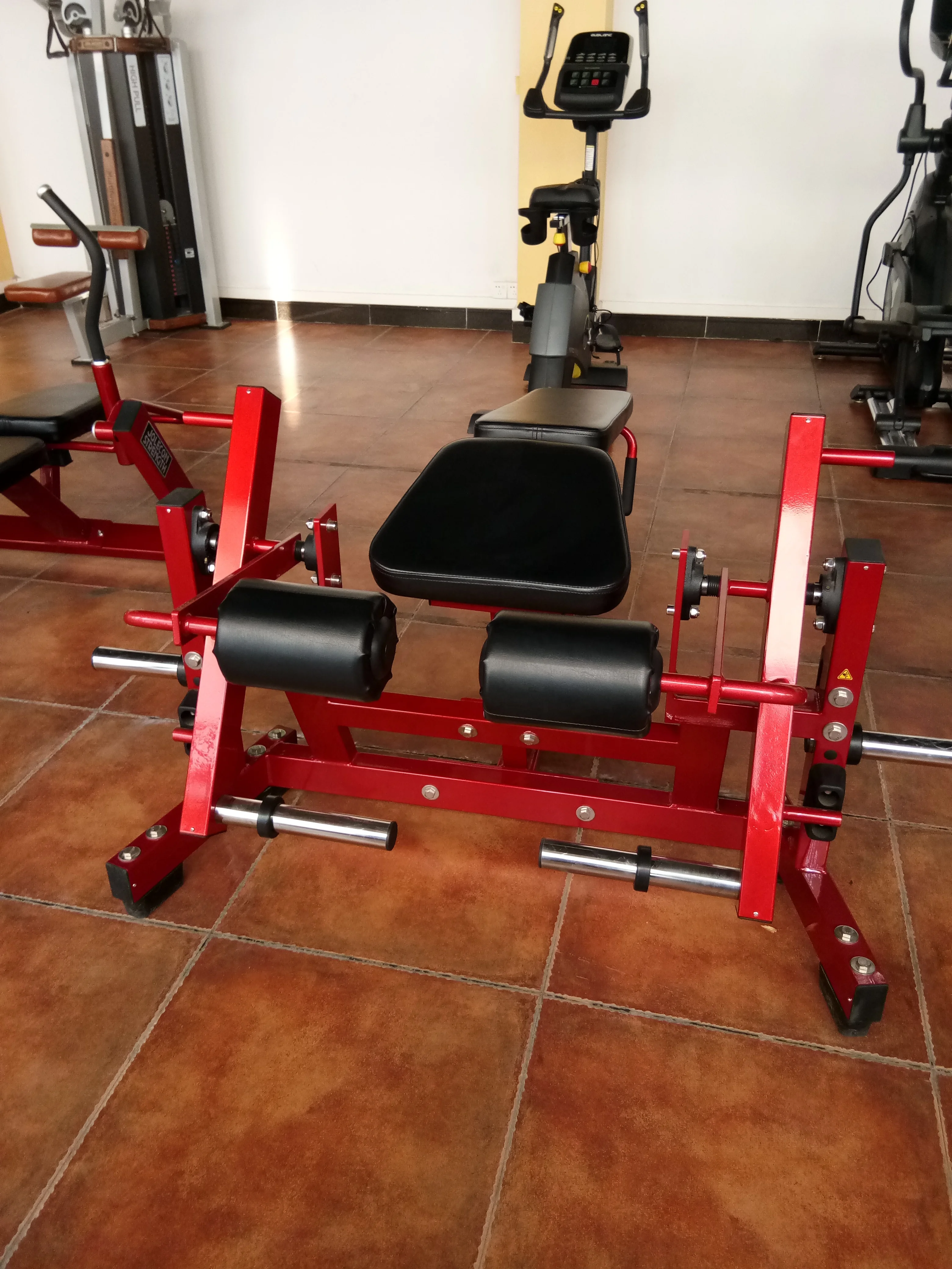 Jolecon Latest Style Fitness Equipment Iso Lateral Leg Curl Strength Plate Loaded Gym Leg Curl Machine JLC-L624