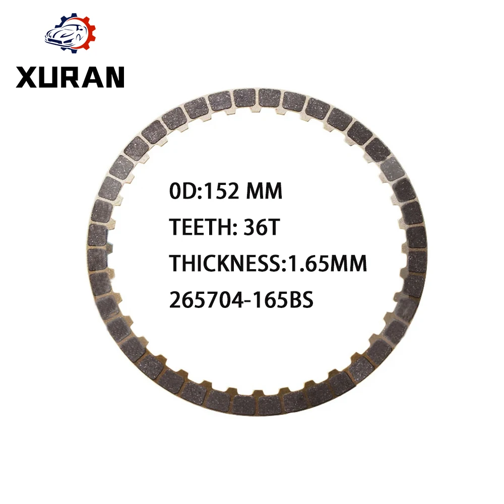 A6MF1 A6MF2 Transmission Friction plate OVERDRIVE 09-up 152mm 36T 1.65mm 455253B800 265704-165BS Fit For Hyundai Kia