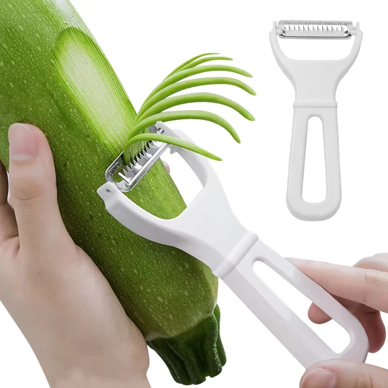 Stainless Steel Vegetable Grater Manual Julienne Peeler Potato Carrot Slicer Fruit Cutter Portable Home Kitchen Prep Accessories