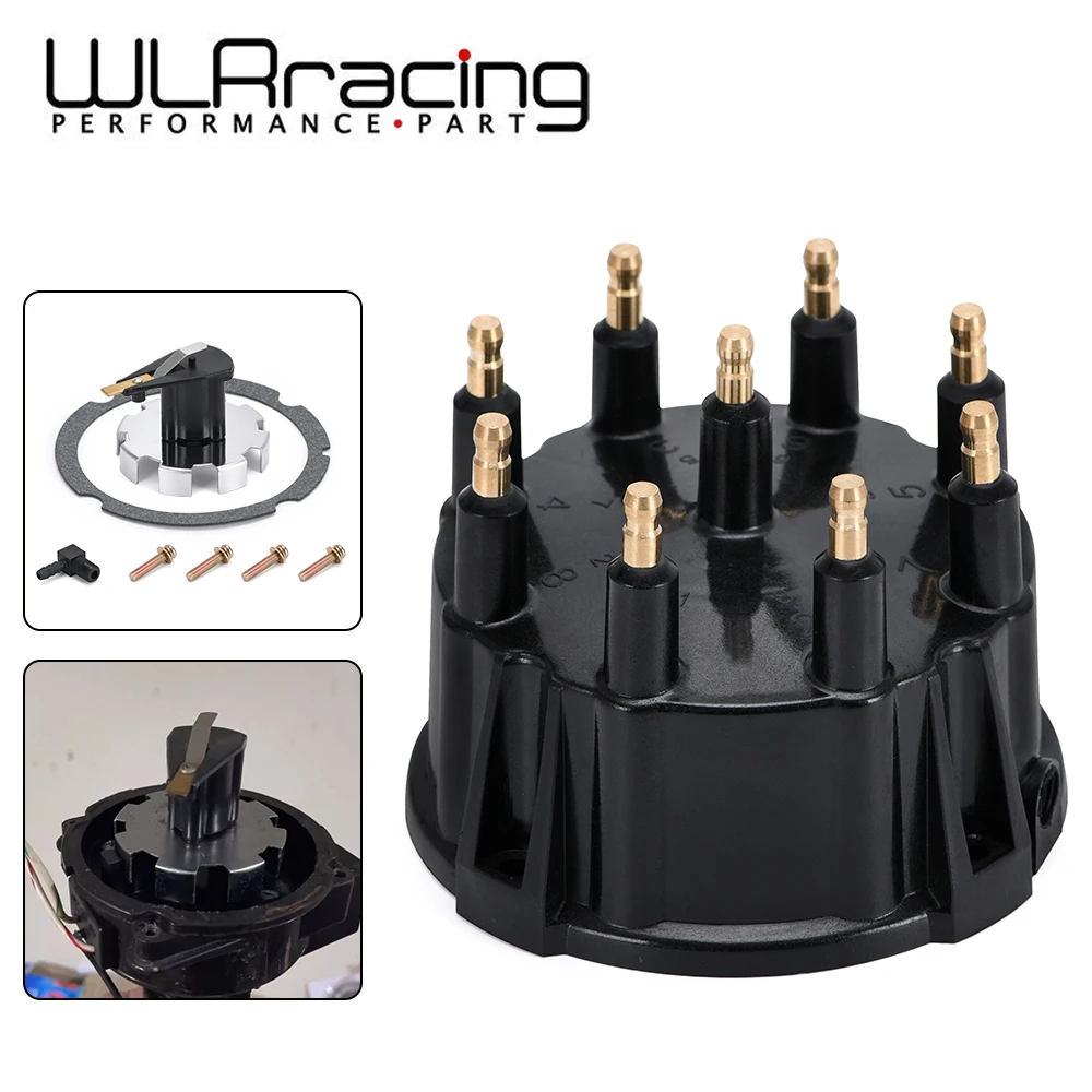 Distributor Cap Rotor Kit Tune-Up Kit For Marinized V-8 engines with Thunderbolt IV & V HEI ignitions 805759Q3 805759T3 18-5273