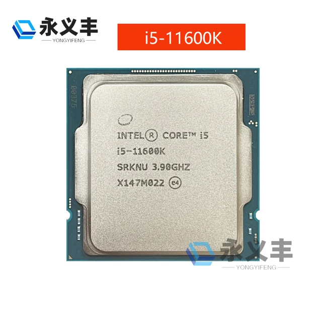 Intel Core_i5 11600k 黒し プロセッサー