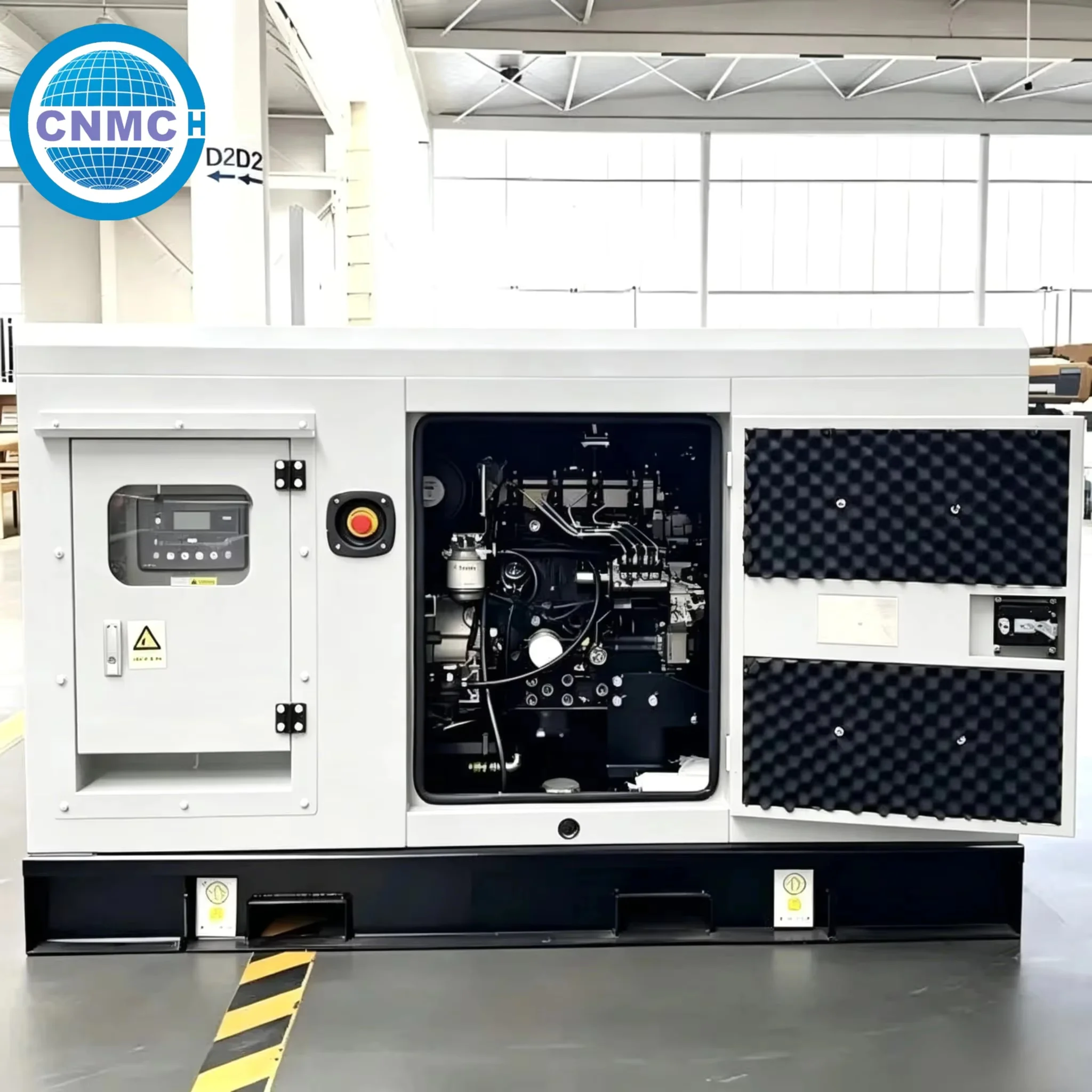 Generator 37.5KVA 62.5KVA 100KVA 125KVA Silent Diesel Generator 380V 400V 50HZ Electricity Generator With ATS CE UL Certified