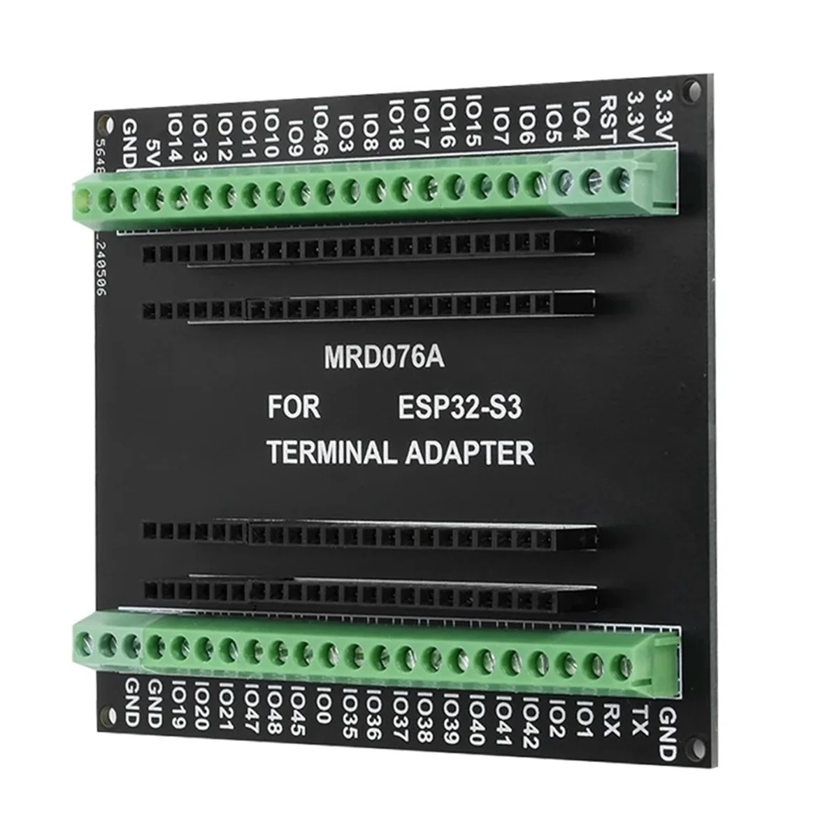 Placa de expansão ESP32-S3 GPIO 1 em 2 Placa de fuga Placa de expansão de camadas duplas com placa de desenvolvimento N8R2/N16R8 B