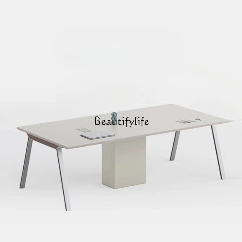 

*Simple Modern Small Meeting Office Meeting Room Table Small