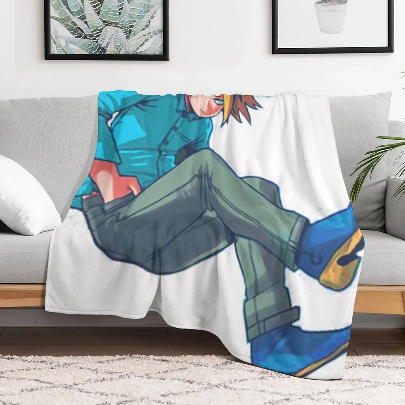 Kaminari Denki Throw Blanket Beautifuls Thermals For Travel Blankets