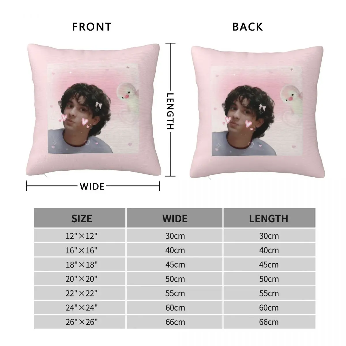 Aesthetic Xolo Mariduena Square Pillowcase Polyester Linen Velvet Creative Decor Throw Pillow Case Sofa Seater Cushion Cover