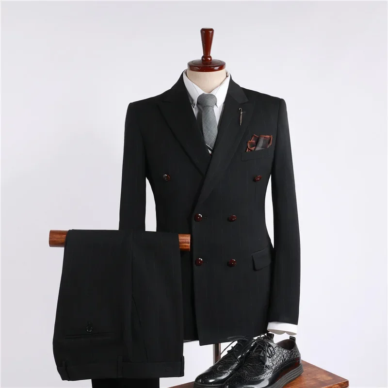 (65) Customized New Men's Slim Business Groom Suit and Wedding Formal Suit