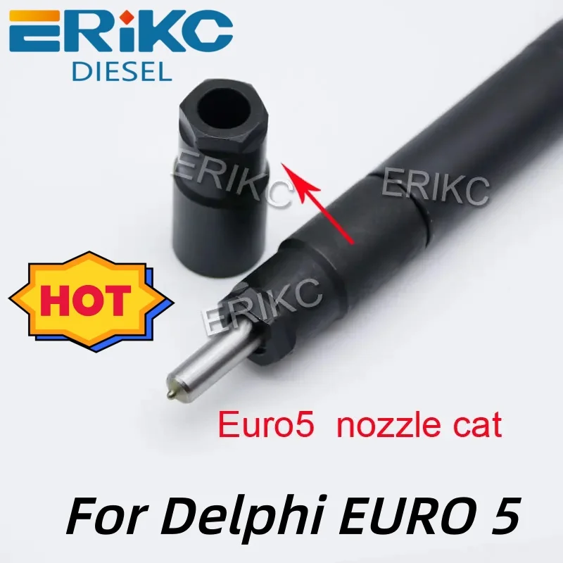 

For Delphi EURO 5 Nozzle Cap Nut Assy CR Diesel Fuel Injector Nozzle Cap E1023007 Auto Fuel Pump Injector Nozzle Cup Nut