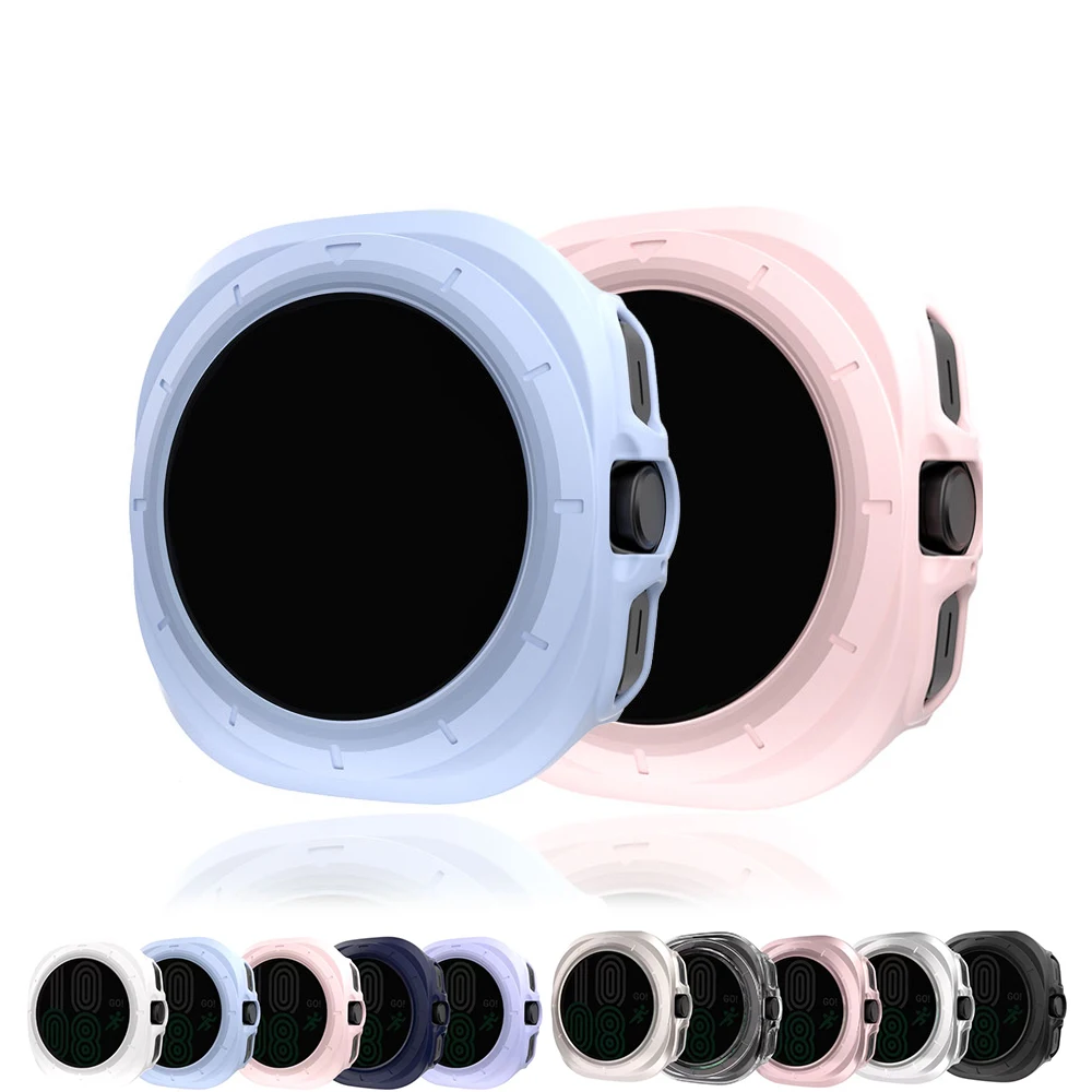 

Privacy Glass+ Case for Samsung Galaxy Watch 7 Ultra 47mm PC Hard Bumper Anti-Peeping Tempered Glass Full Screen Protector Cover