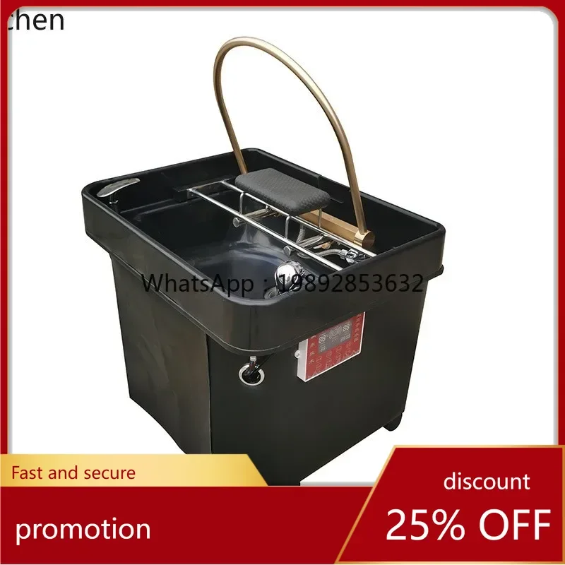 

YFY Multi-functional mobile water circulation head therapy health basin can be spliced with massage bed