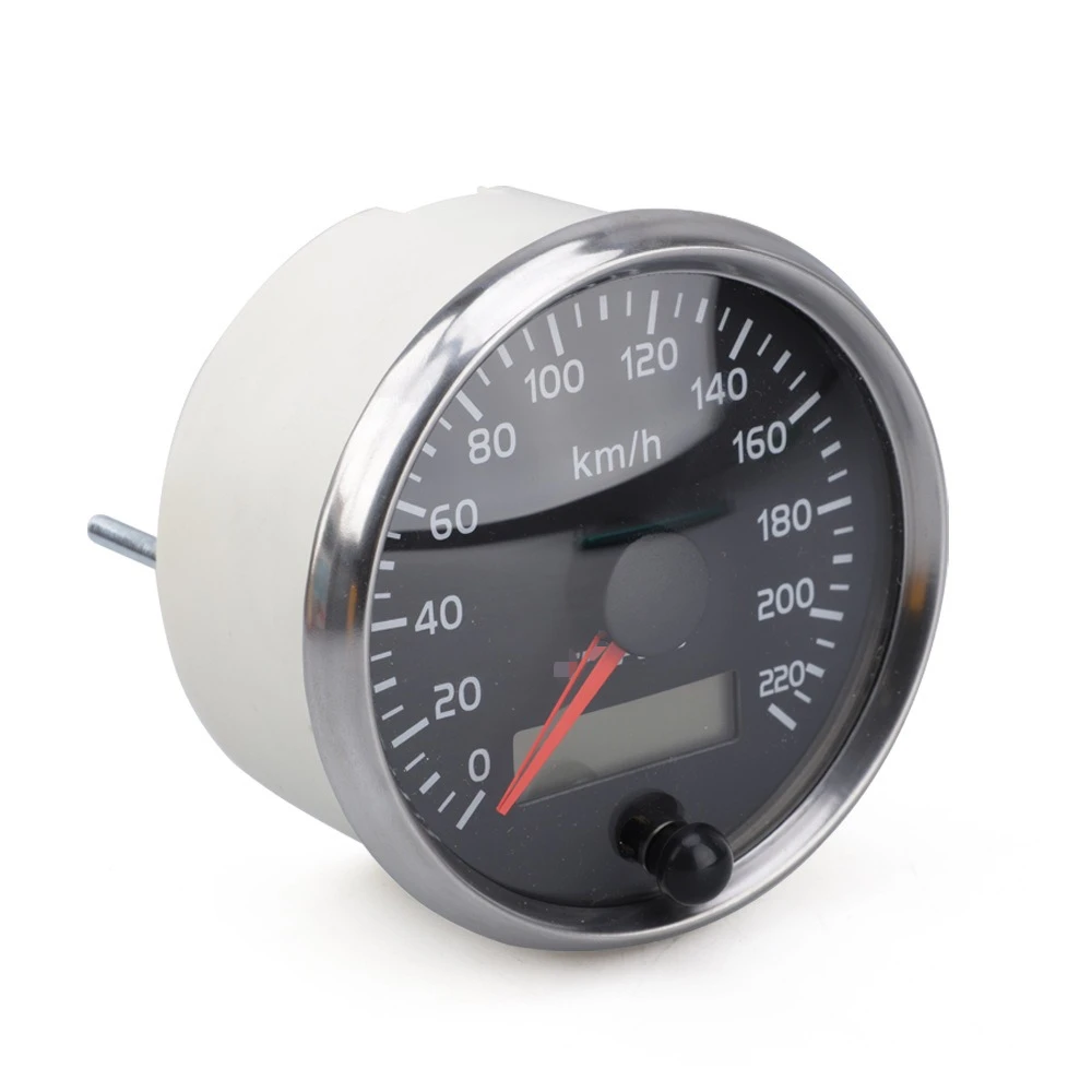 

Universal Car modification Meter 85MM Speedometer Speed Gauge 12-24V car odometer RPM Heads-Up Display ﻿