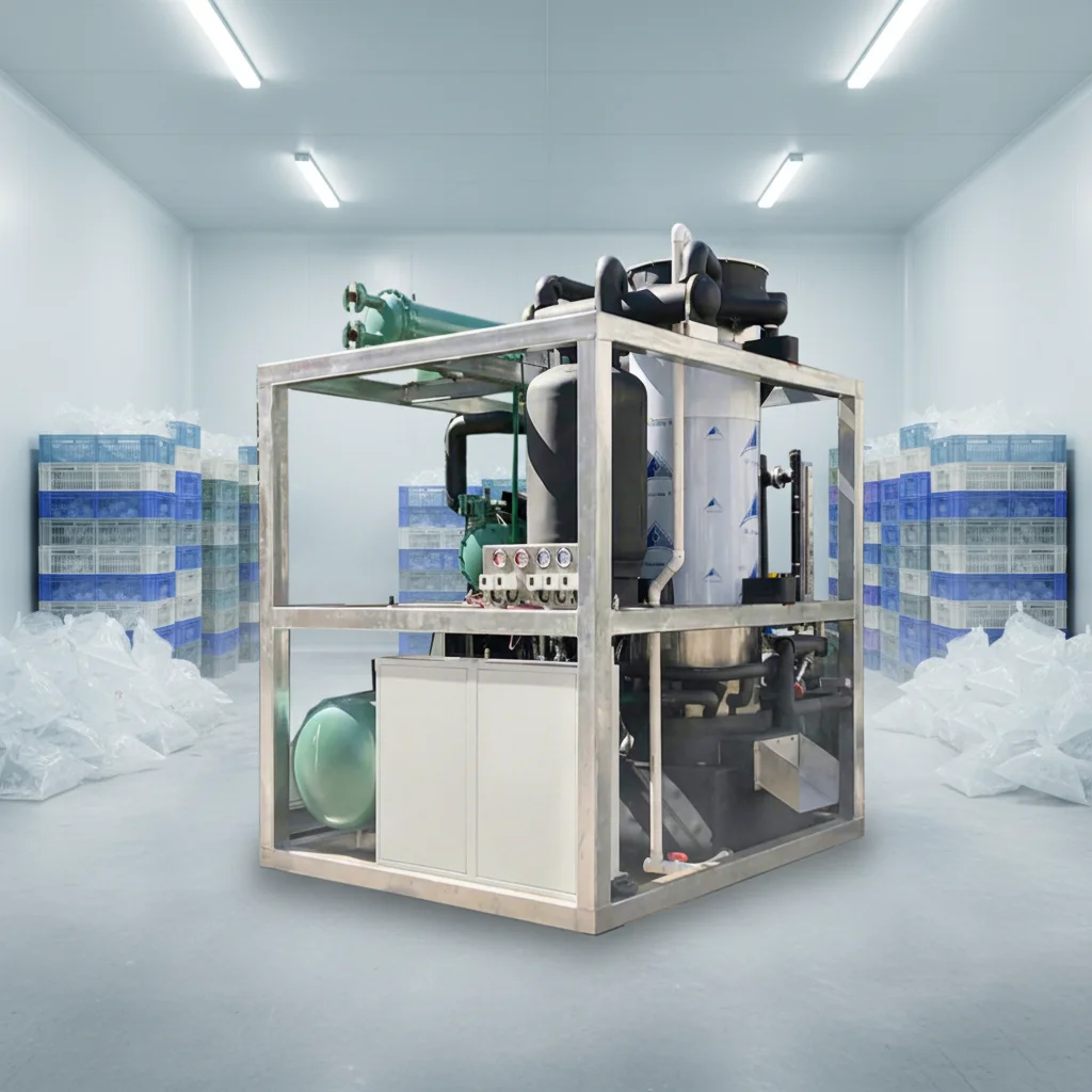 Factory Price Tube Ice Machine10T 20T 25T 30T Mesin Es Tube Kristal Mesin Es Tube