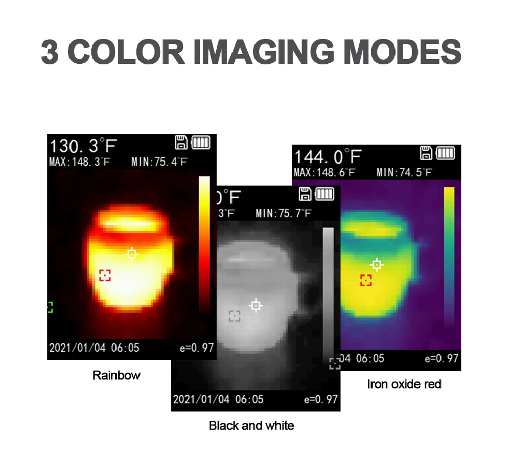 NOYAFA NF-521 Infrared Thermal Imager -20~400°C Thermal Camera Professional Industrial Thermal Imager Floor Heating Detector
