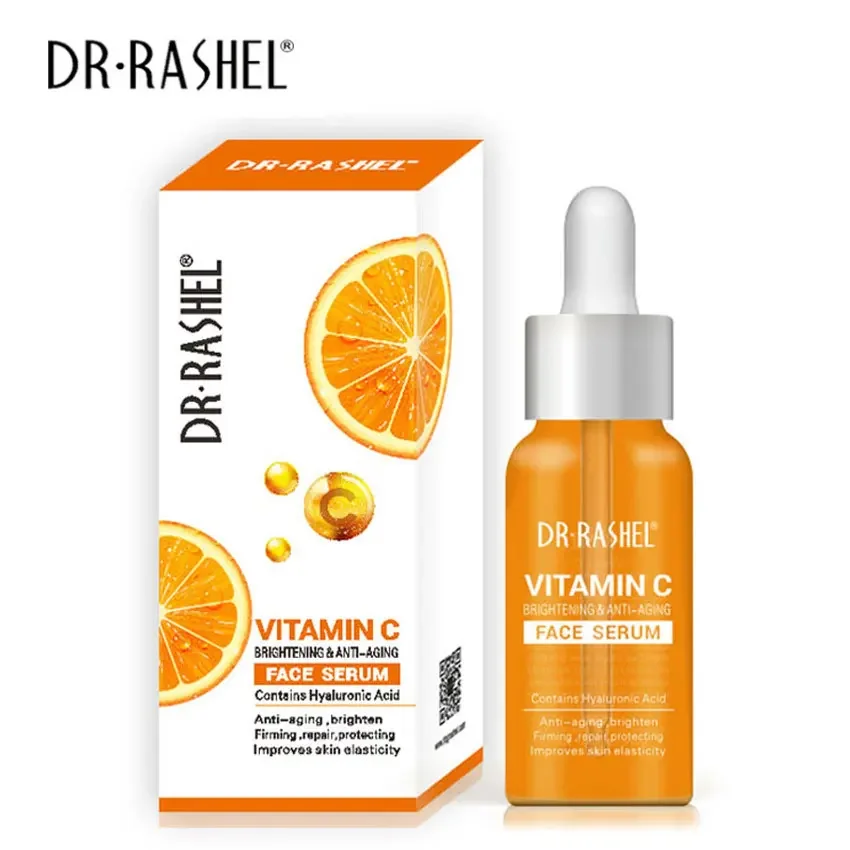 DR.RASHEL Brightening Anti-aging Firming Whitening Face Anti-wrinkles Hyaluronic Acid Essence Vitamin C Serum VC Dark Spots