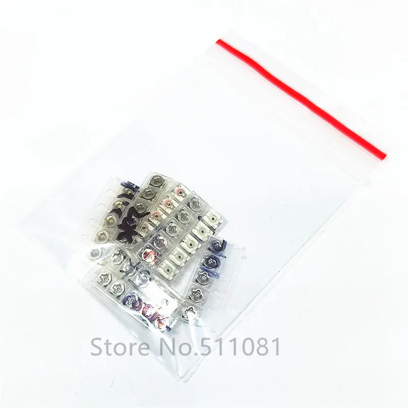 8ValuesX5PCS=40PCS 3*3 SMD Adjustable Resistor Kit 1K 2.2K 3.3K 5K 10K 20K 50K 100K  3X3 Potentiometer Trimmer