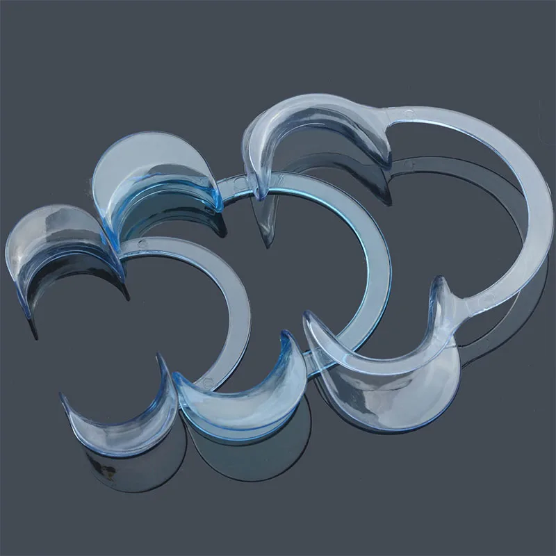 VVDental 5 Pcs/Lot C-shape Cheek Retractor Teeth Whitening Mouth Opener Mouth Spreader Lip Shape Opener Dentist Orthodontic Tool