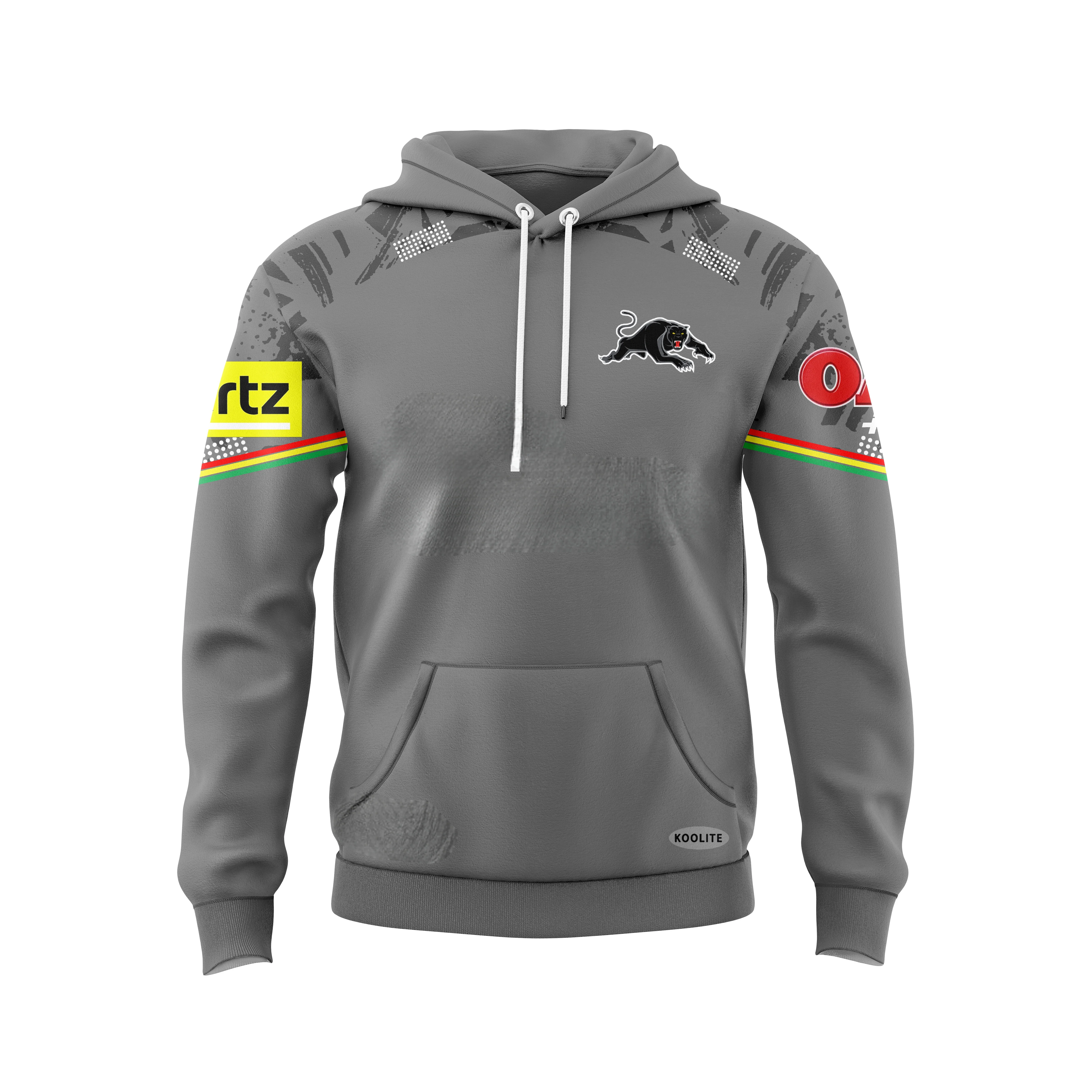 

HOODIE 2024 Penrith Panthers Media Jersey - Grey(Custom name and number )