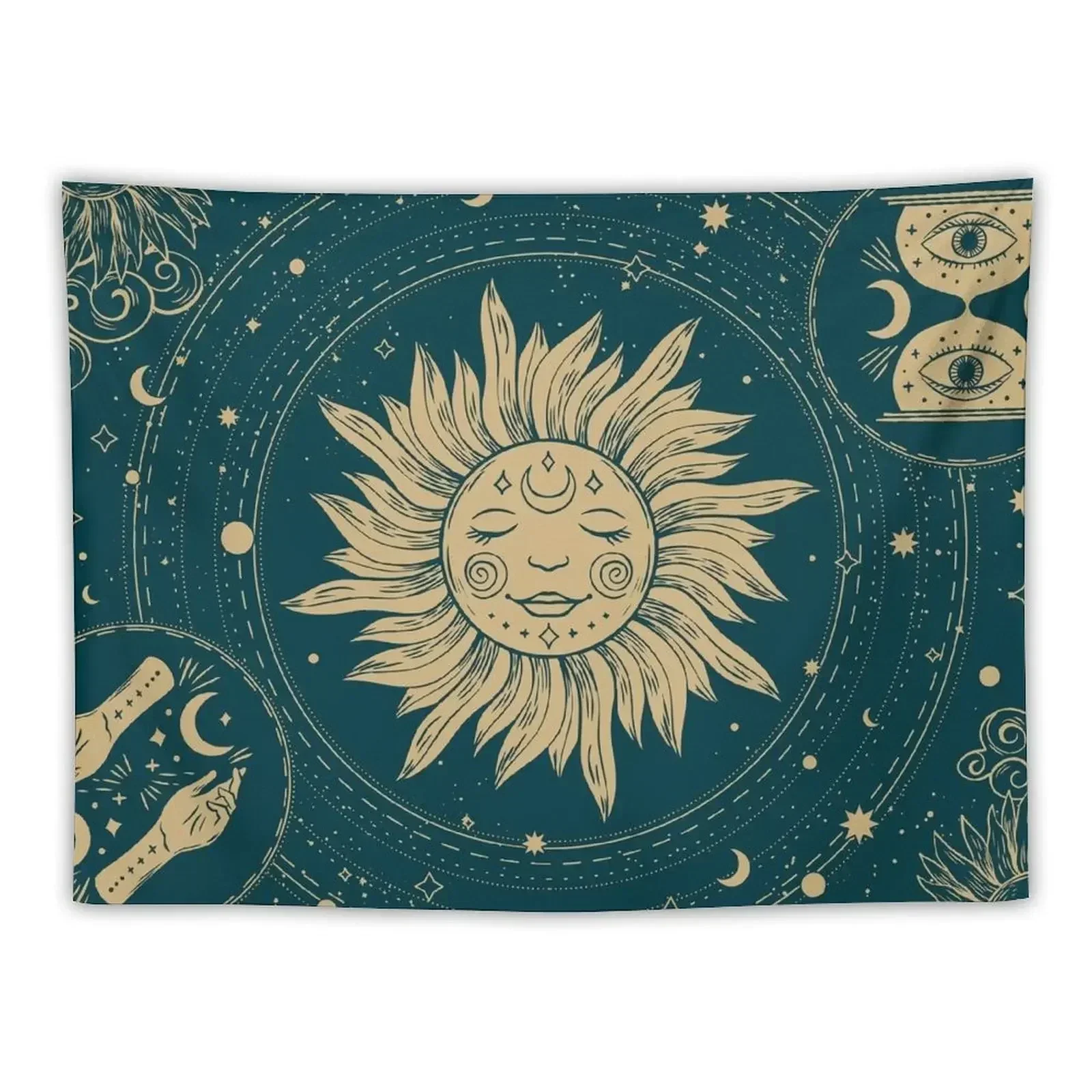 mystical sun Tapestry Cute Room Things Decor For Room Wallpapers Home Decor Tapestry