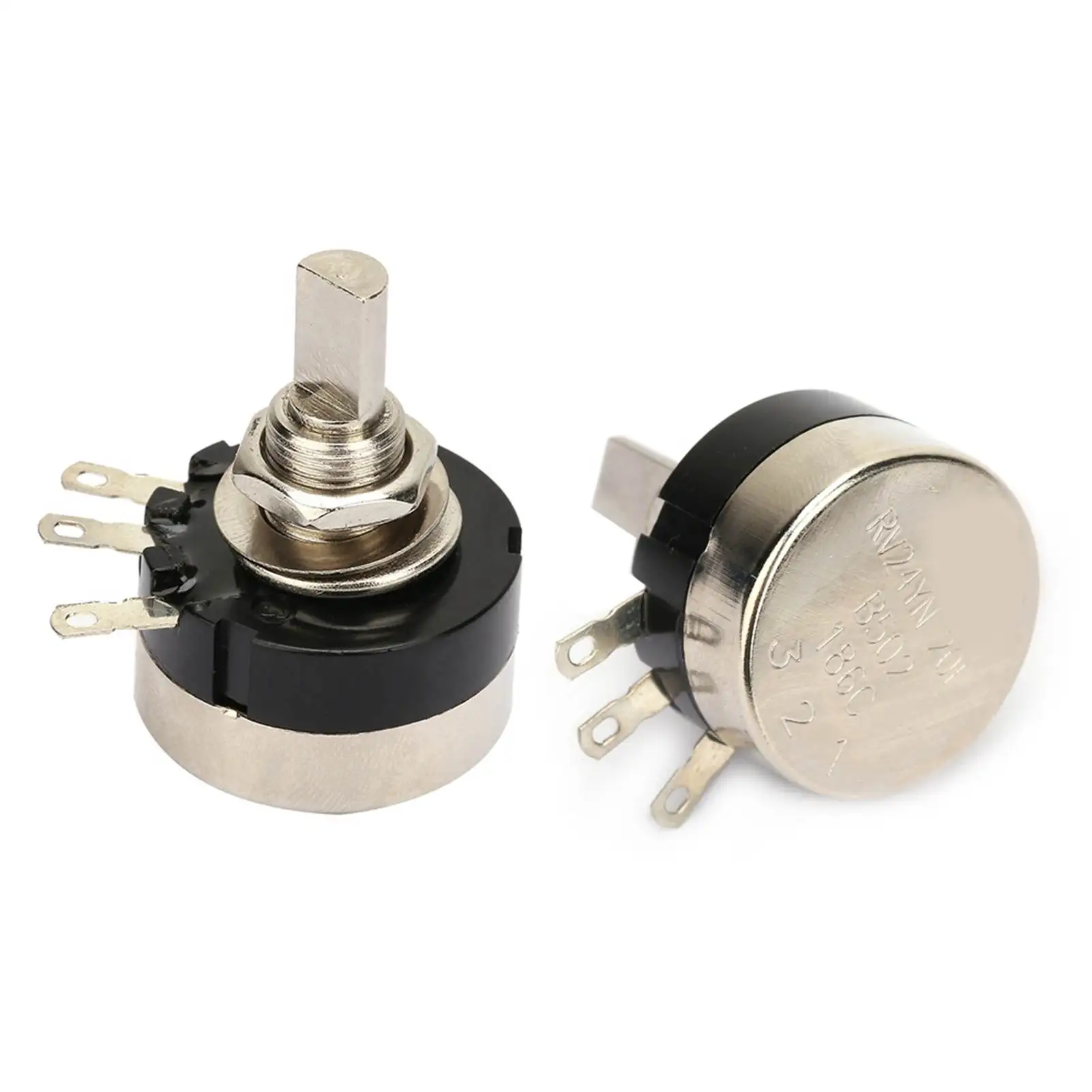 RV24YN20F B502 High Accuracy Single Circle Carbon Film Potentiometer 5K Resistance