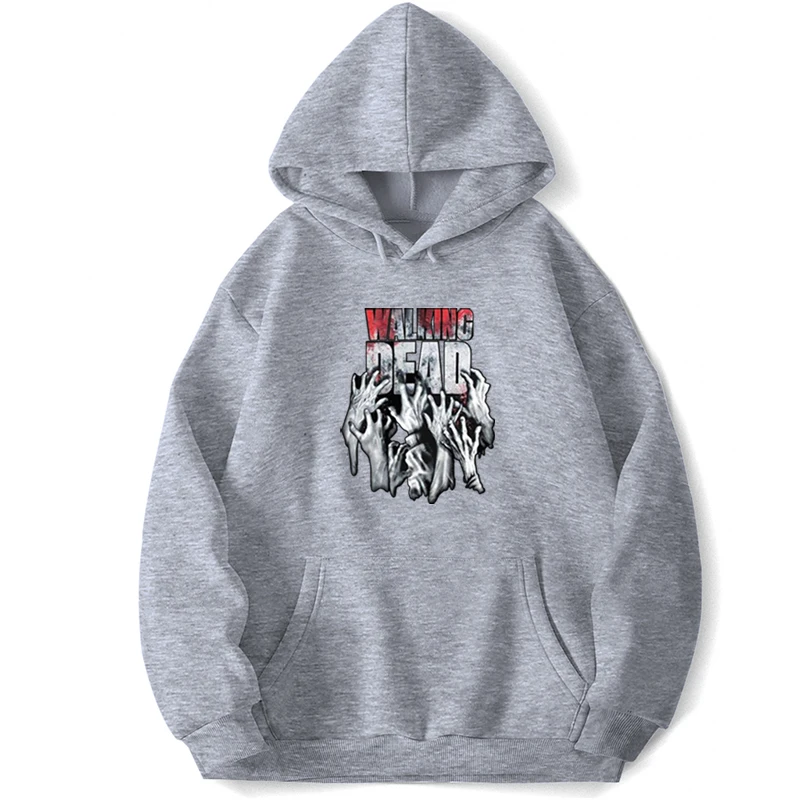 

The Walking Dead Hoodie Horror Horror Print Street Apparel Men's and Women's Fashion Cool Large Sweatshirt Hoodie Pullover Sweat