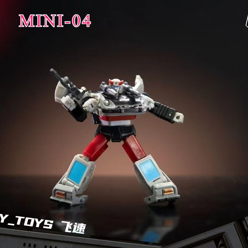 

In Stock！Galaxy Toys Transformation Mini04 MINI-04 Bluestreak Mini 6cm Action Figure Robot Toy