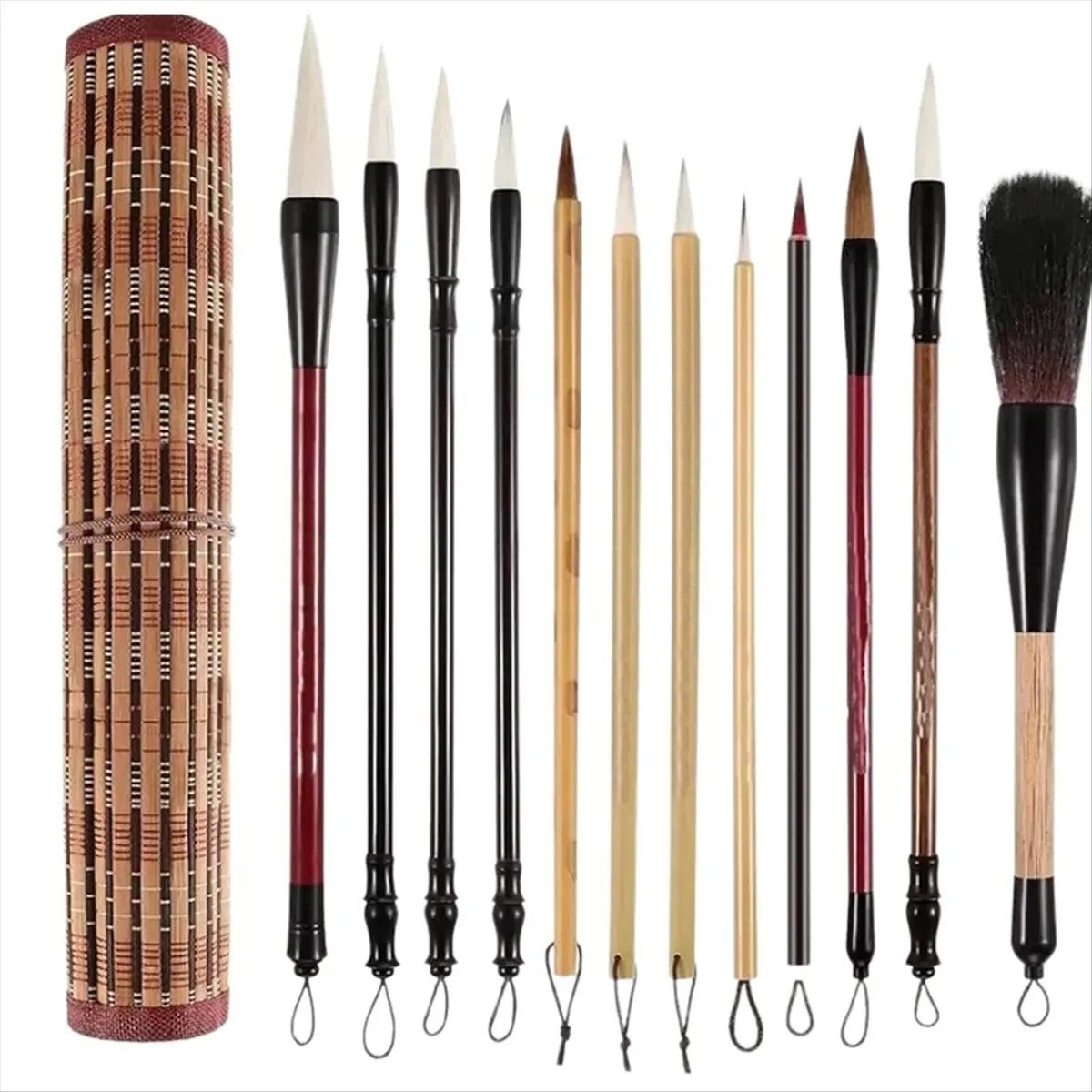 2026 + Painting and Calligraphy Brushes -Versatile Chinese Painting Ink Brushes,Painting Writing Watercolor Brushes for Drawing