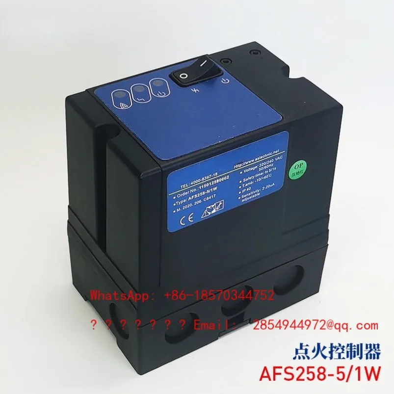 

Ignition Controller AFS258-5/1W.. K Burner Nozzle Combustion Controller
