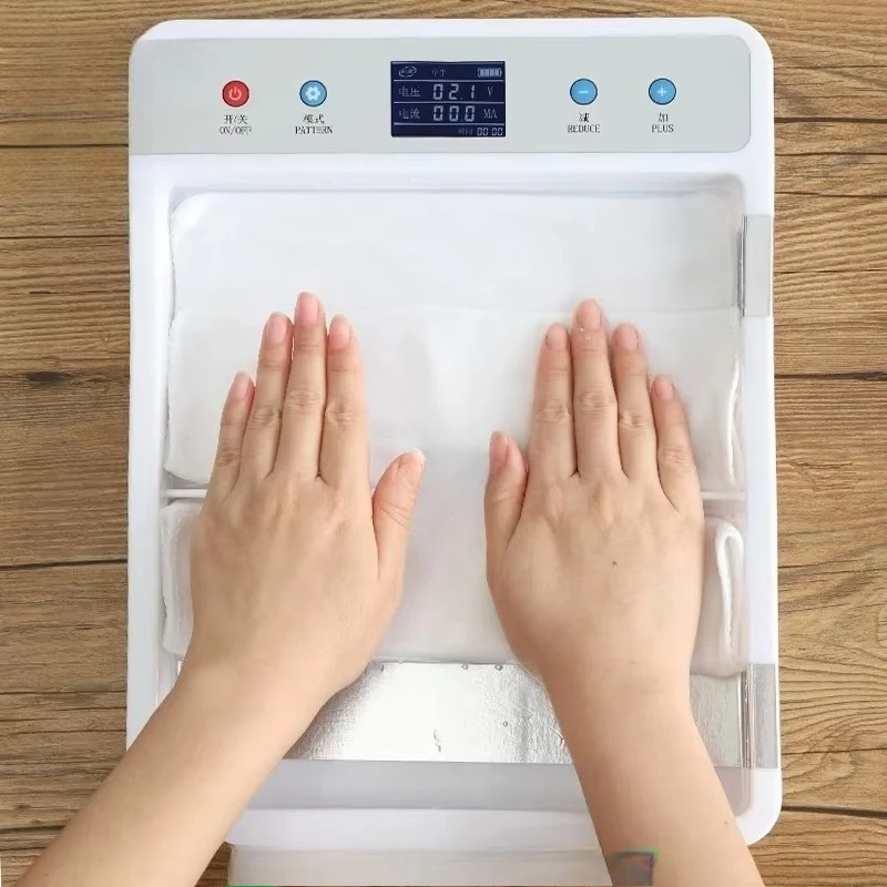 Portable Anti-Sweat Iontophoresis Device, for Hyperhidrosis, Hand & Foot Excessive Sweating Control Home Therapy Machine