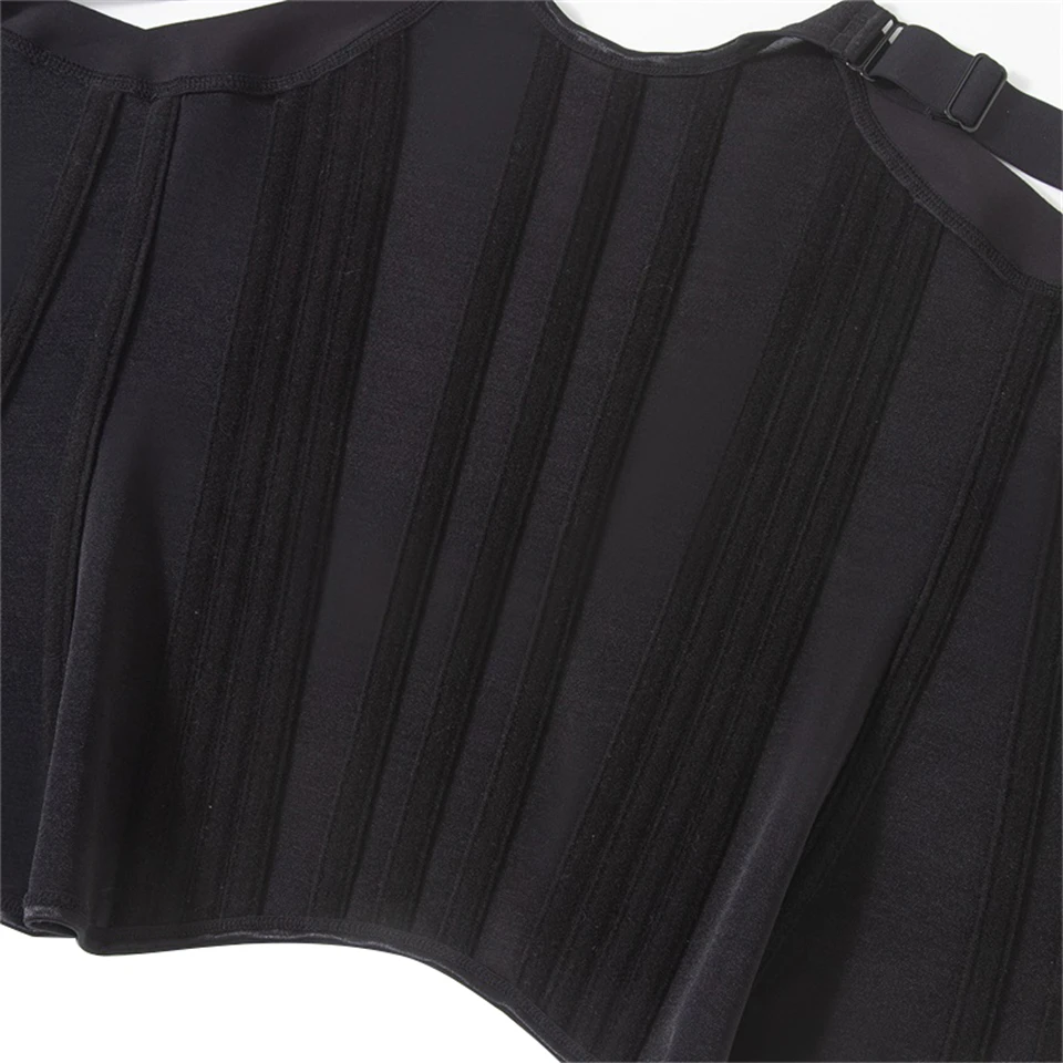 Becirzet Damen-Gürtel Taillentrainer Körperformer Bauchkontrolle Ärmelloses Tanktop Shapewear Damen-Modelliergurt Unterwäsche – Detail 35