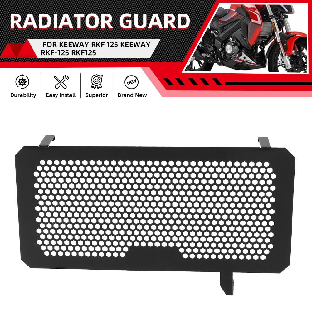 

Motorcycle Accessories FOR KEEWAY RKF125 RKF 125 Keeway RKF-125 Radiator Grille Guard Cooler Cooling Cover Protection Protector