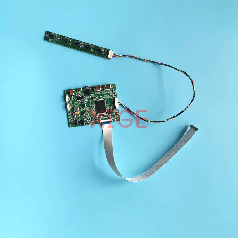 

Комплект платы контроллера матрицы для LP140WH8 LP140WHU LP140WH1 LP140WH2, 2 Mini-HDMI, 1366*768, для ноутбуков, 1366x768, EDP-30 Pin