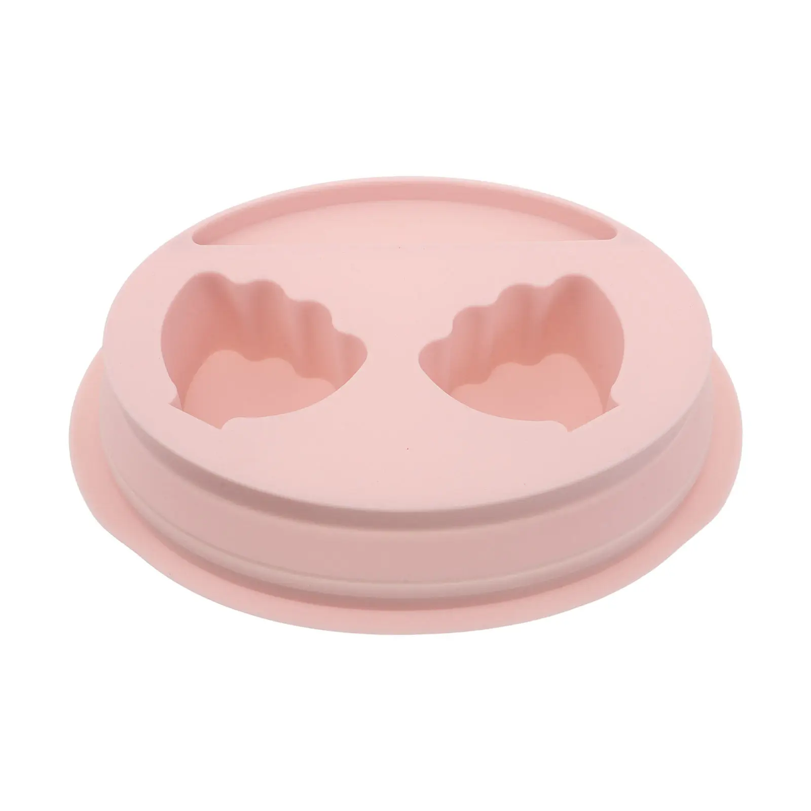 

Силиконовая розовая мягкая чаша для замачивания ногтей, поддон для маникюра, инструмент для снятия акрилового лака, средство для очистки ногтей для дома и салона