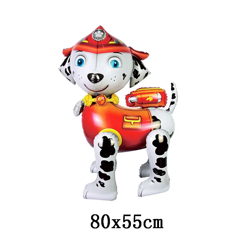 3D باو باترول تشيس الألومنيوم بالون الكرتون سكاي مارشال روبل روكي الأطفال حفلة عيد ميلاد عطلة الحدث بالون الديكور #3