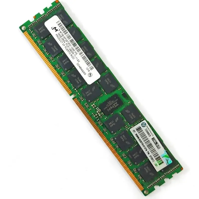 

Micron DDR3 REG ECC RAMs 16GB 1600MHz Server Memory 16GB 2Rx4 PC3-12800R-11 Server computer memory