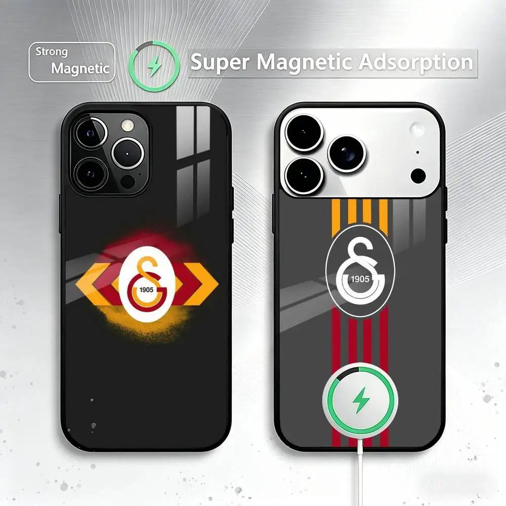 

Football T-team galatasaray Phone Case For iPhone17,16,15,14,13,12,11 Plus,Pro Allows magnetic wireless charging