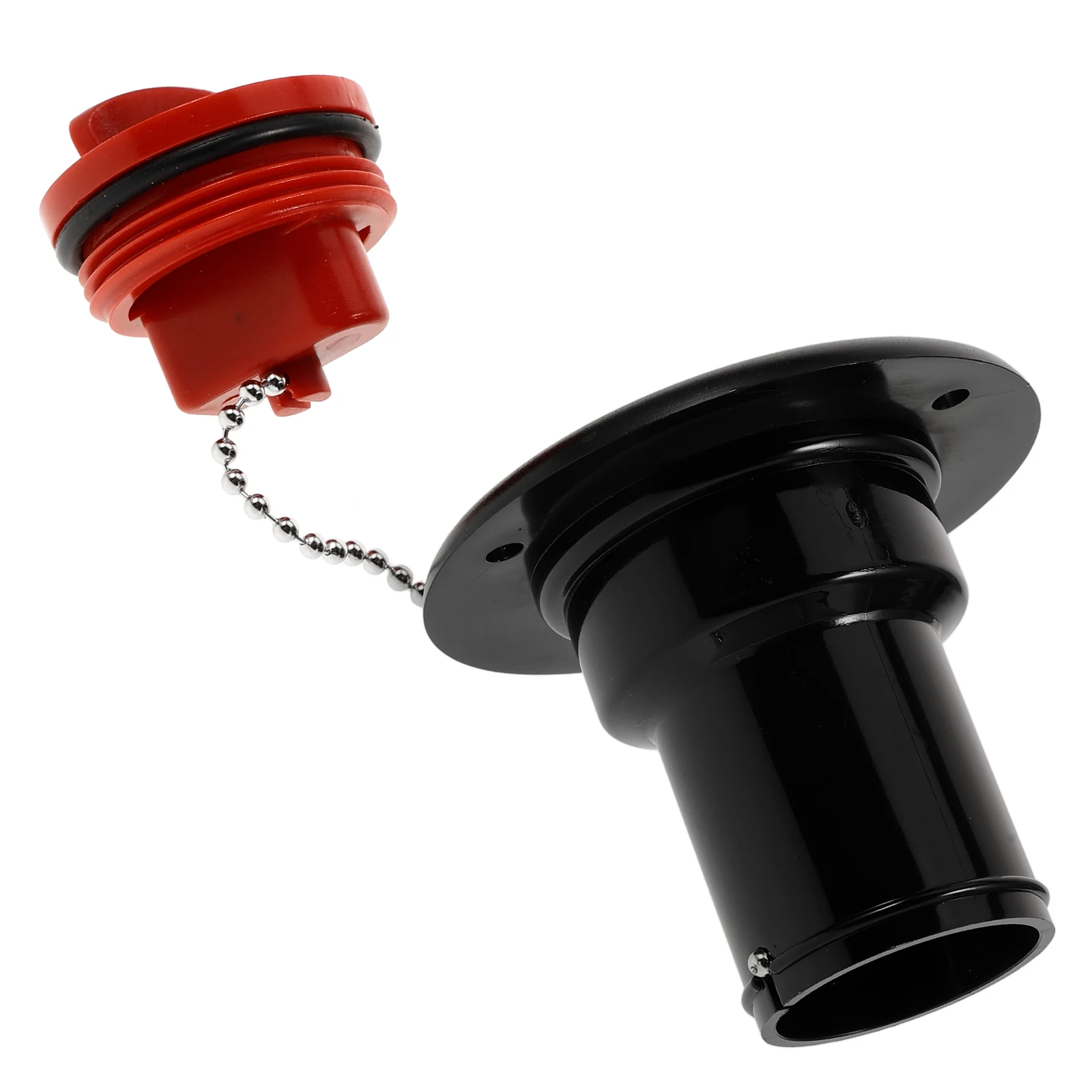 

Marine Oil Tank Cover Fuel Lid Container Cap Replacement Boat Gas Vent Caps Black Plastic Durable Functional Boat Supplies