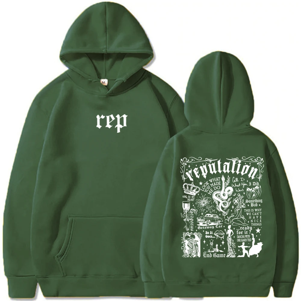 Reputation Taylor Hoodie Pop Music Hoodie Taylor Music Sweatshirt Music Lovers Gift Swift Pullover Tops Streetwear