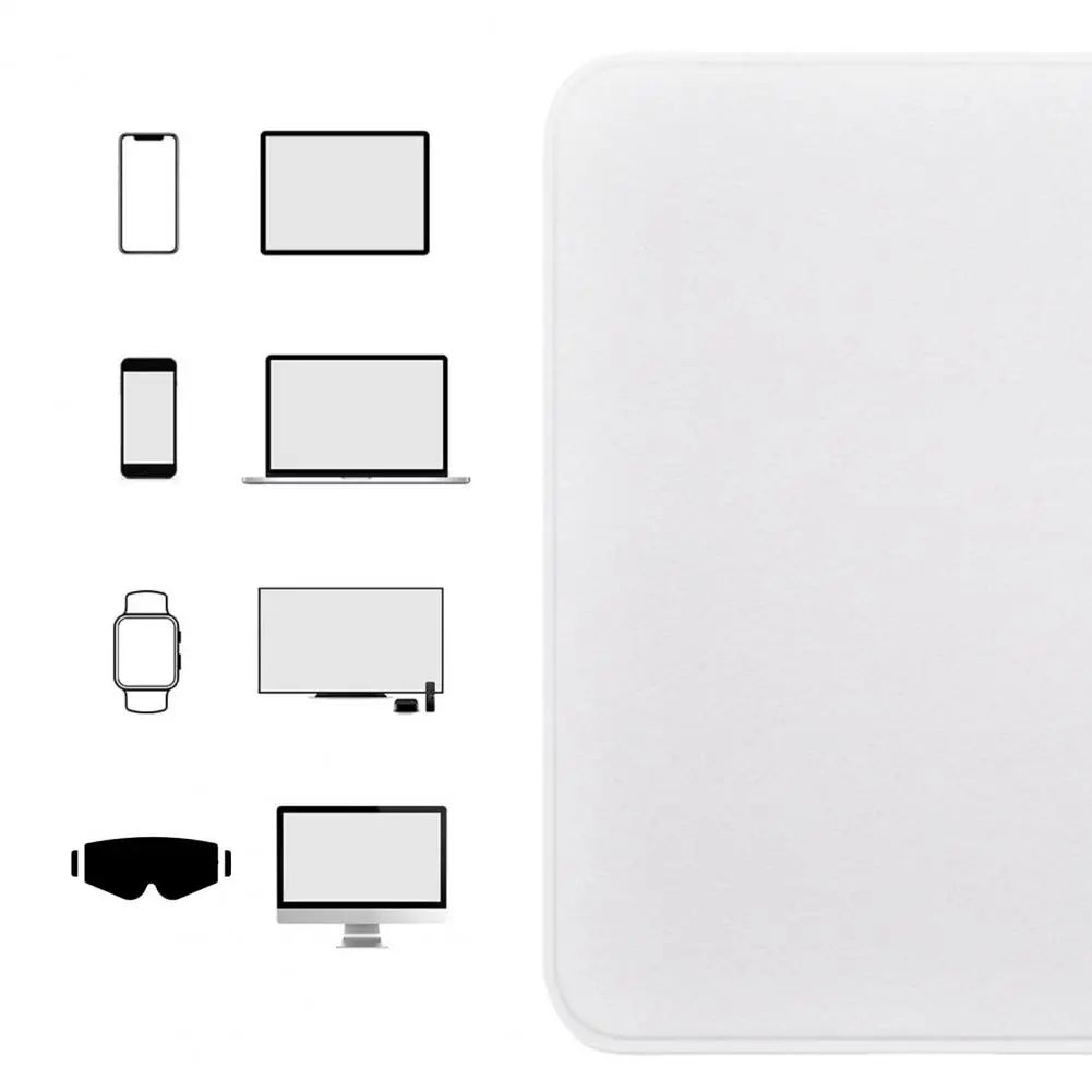재사용 가능한 프리미엄 극세사 천, Vr 안경용 슈퍼 소프트 내마모성, 긁힘 방지, 비전 프로 하이용 2 팩