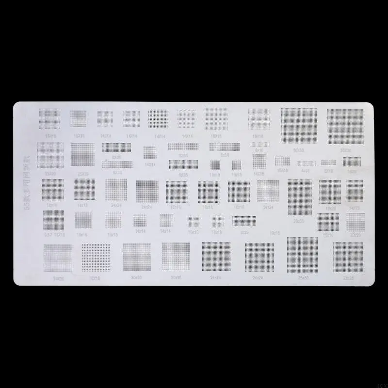 MTK MSM 삼성 화웨이 샤오미 아이패드 CPU RAM PM 파워 IC 리볼 핀 BGA 직접 가열 템플릿용 4PCS 범용 BGA 스텐실