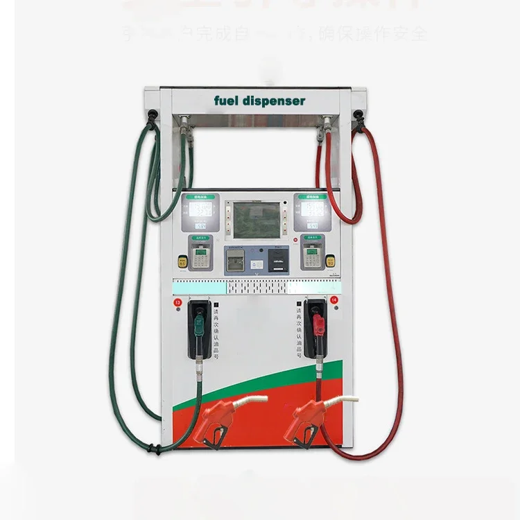 Manual gasoline diesel 12 volt fuel dispenser with ic card