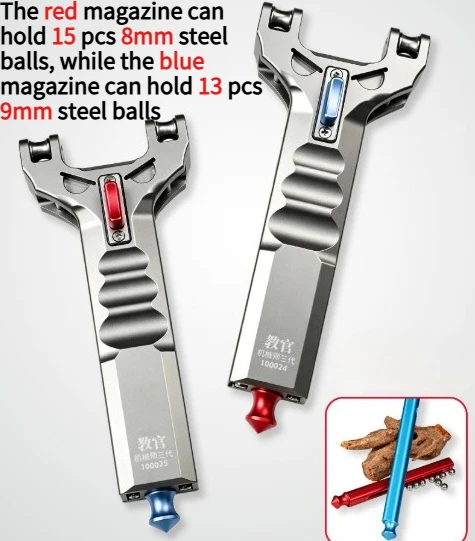 2026 CNC All Aluminum Alloy Magnetic Suction Rapid Fire Outdoor Sports Adult Specific Competitive High-precision Hunting Tool