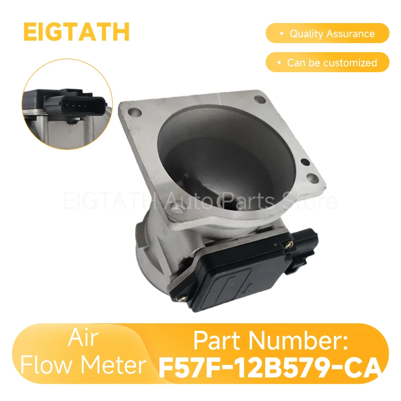 Sensor de Fluxo de Ar para Ford F-150 Pickup F-250 Mustang Lincoln Navigator Peças Automotivas F57F-12B579-CA F57F12B579CA F57F-12B579-CB