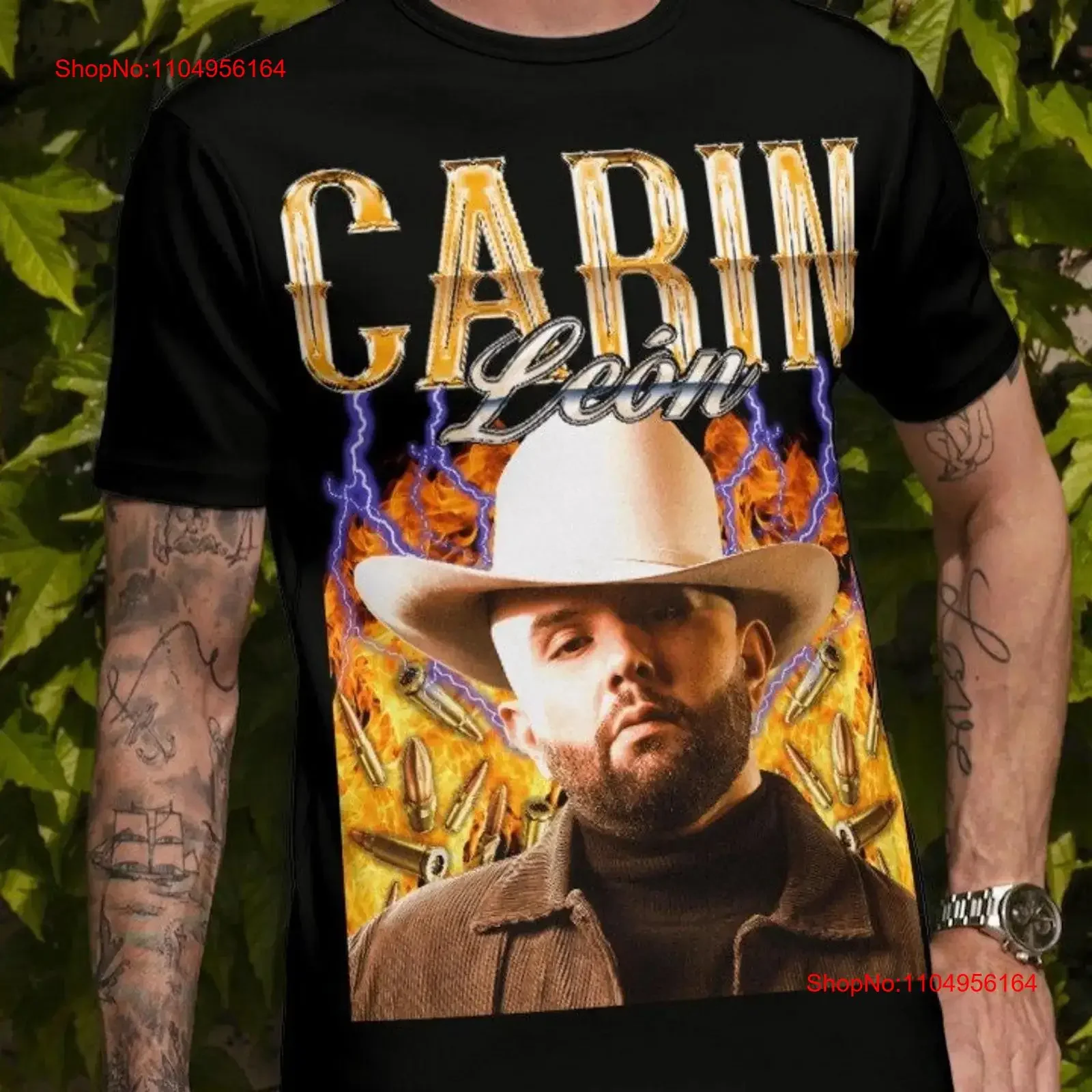 Carin Leon Belico Vintage camiseta artistas mexicanos Merch Playeras Belicas Corridos belicos vintage lavado cómodo Unisex