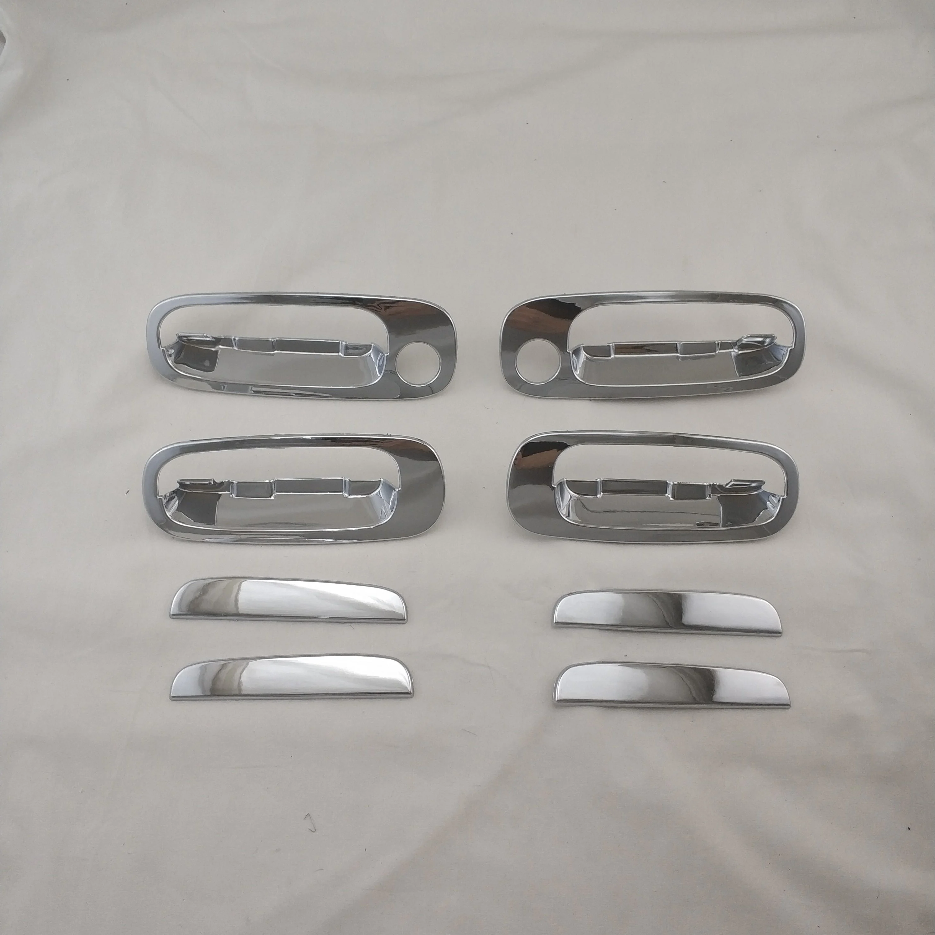 Chrome Car Accessories Plated Door Handle Bowl Cover Trim Paste Style For Toyota Corolla AE110 AE111 1996 1997 1998 1999 2000