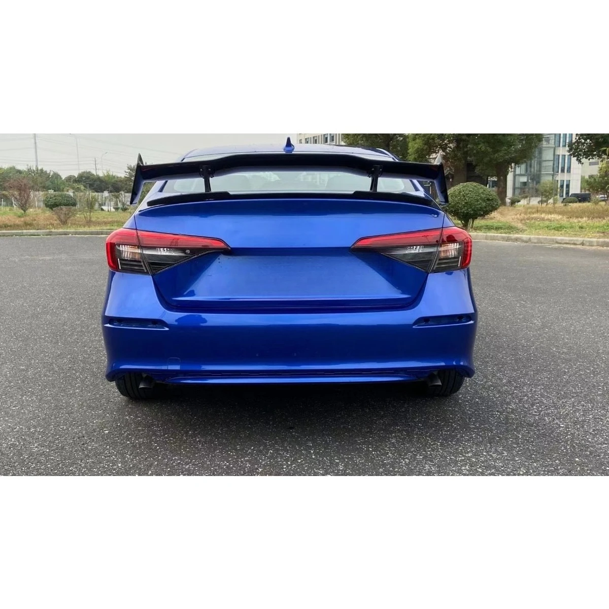 

For Honda 11th Gen Civic sedan 2022+ Car Rear Trunk Wing Modification Part Rear Trunk Spoiler Wing Car Accessories Exterior Part