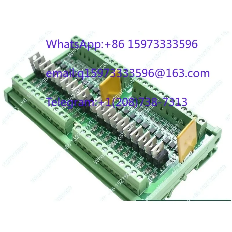1 PC PLC output amplification board 10 channels NPN transistor module optocoupler isolation protection control 12-24V